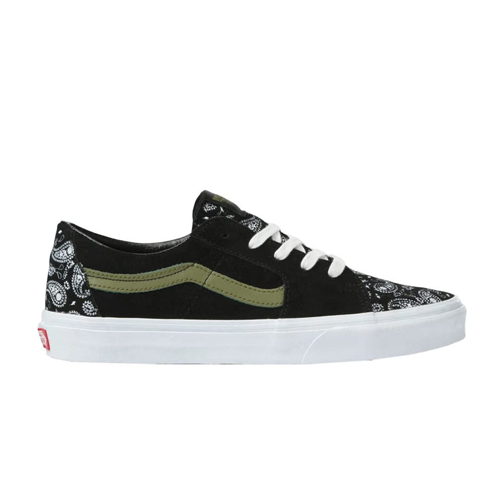 Vans Sk8-Low Paisley - Black Green