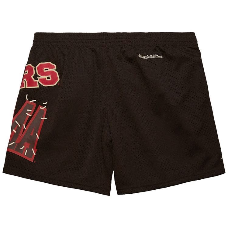 Cactus Jack by Travis Scott x Mitchell & Ness University Of Oklahoma Shorts Brown