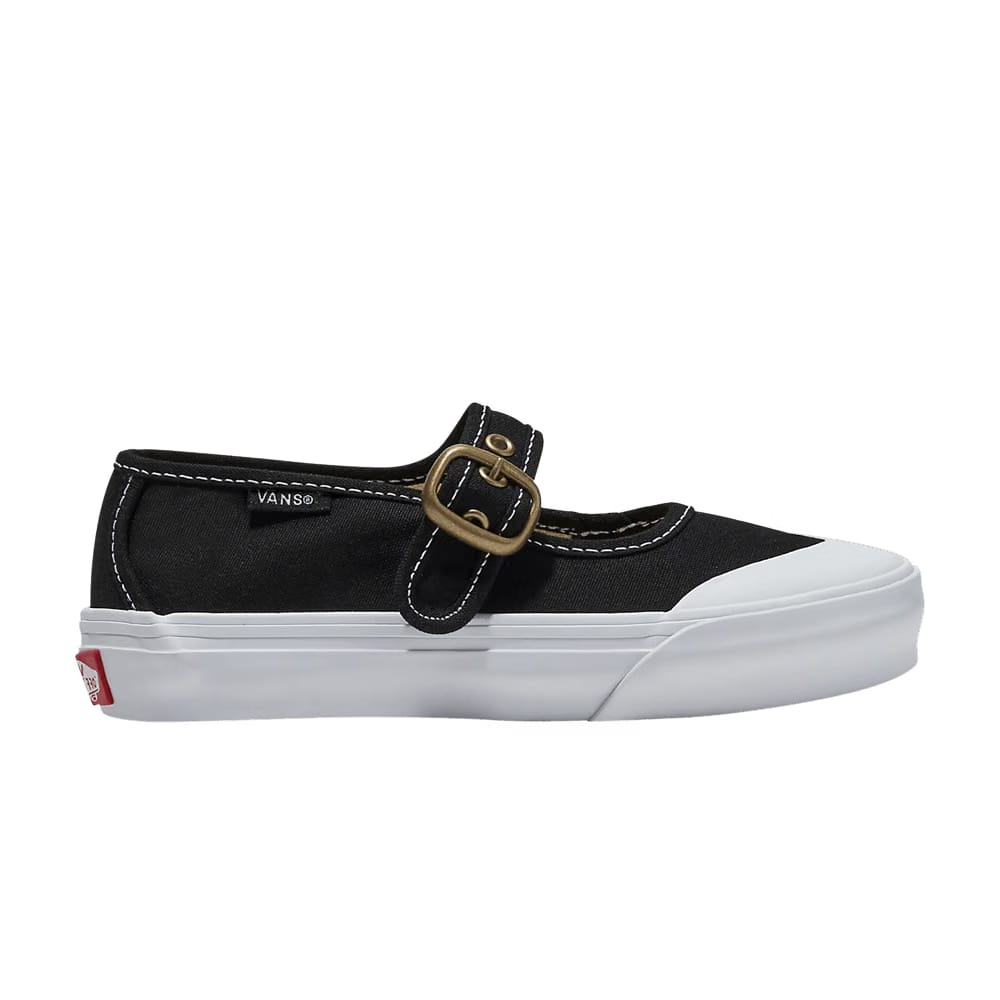 Vans Mary Jane Kids Black White