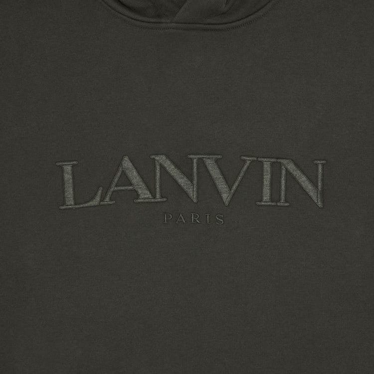 Lanvin Paris Oversized Hoodie Loden