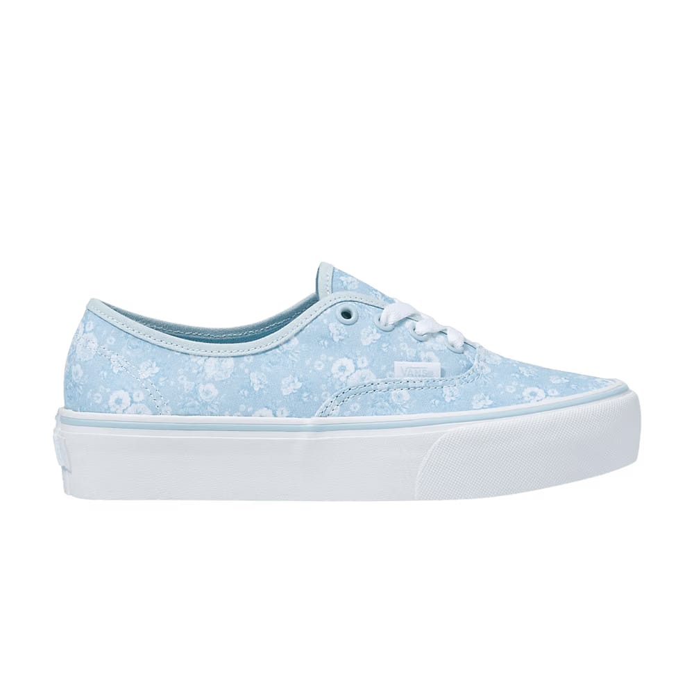 Vans Authentic Platform Tonal - Floral Blue