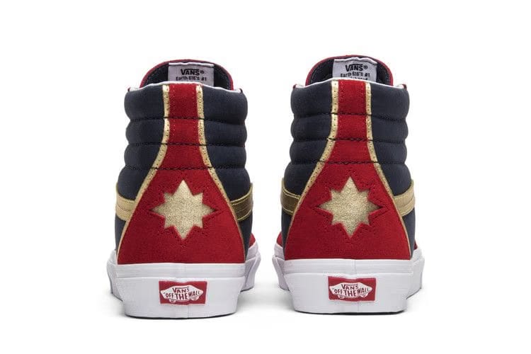 Vans Marvel x SK8-Hi Captain Marvel