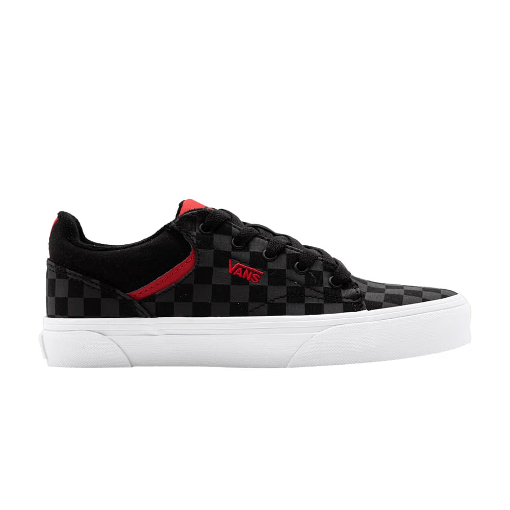 Vans Seldan Checkerboard - Black Red