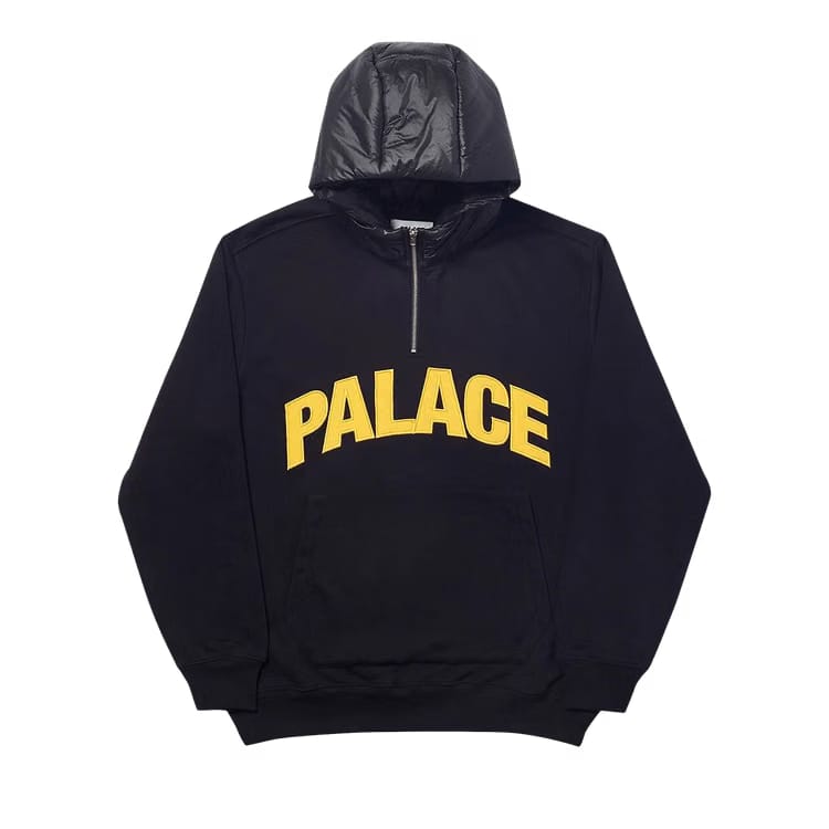 Palace Puffer Hood Black