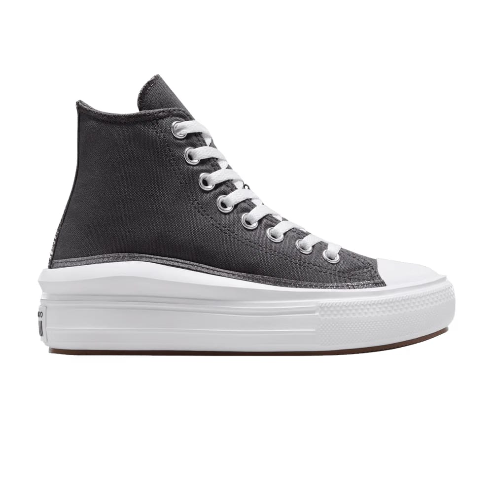 Chuck Taylor All Star Move Platform High GS Glitter - Dark Matter