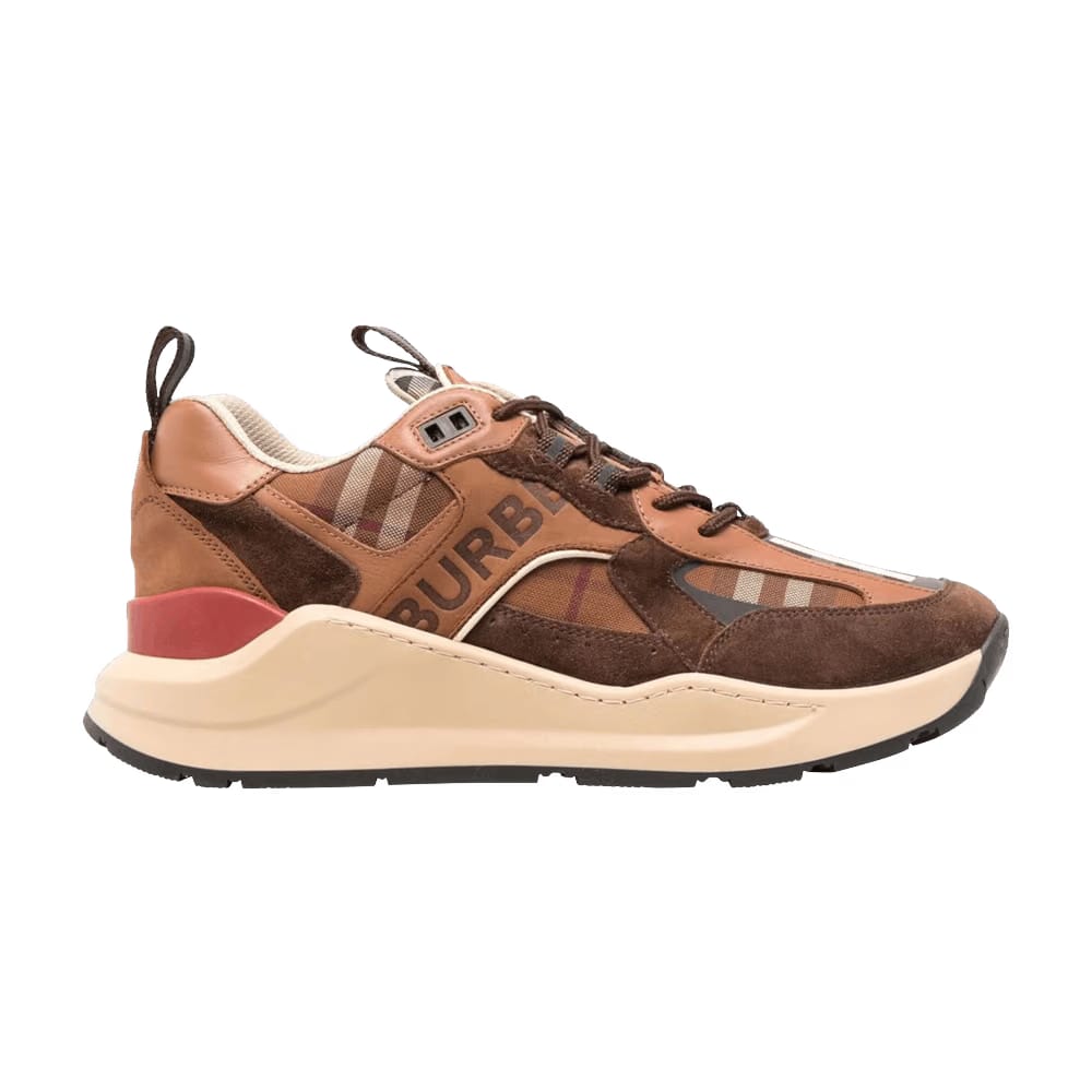 Burberry Sean Sneaker Check - Dark Birch Brown
