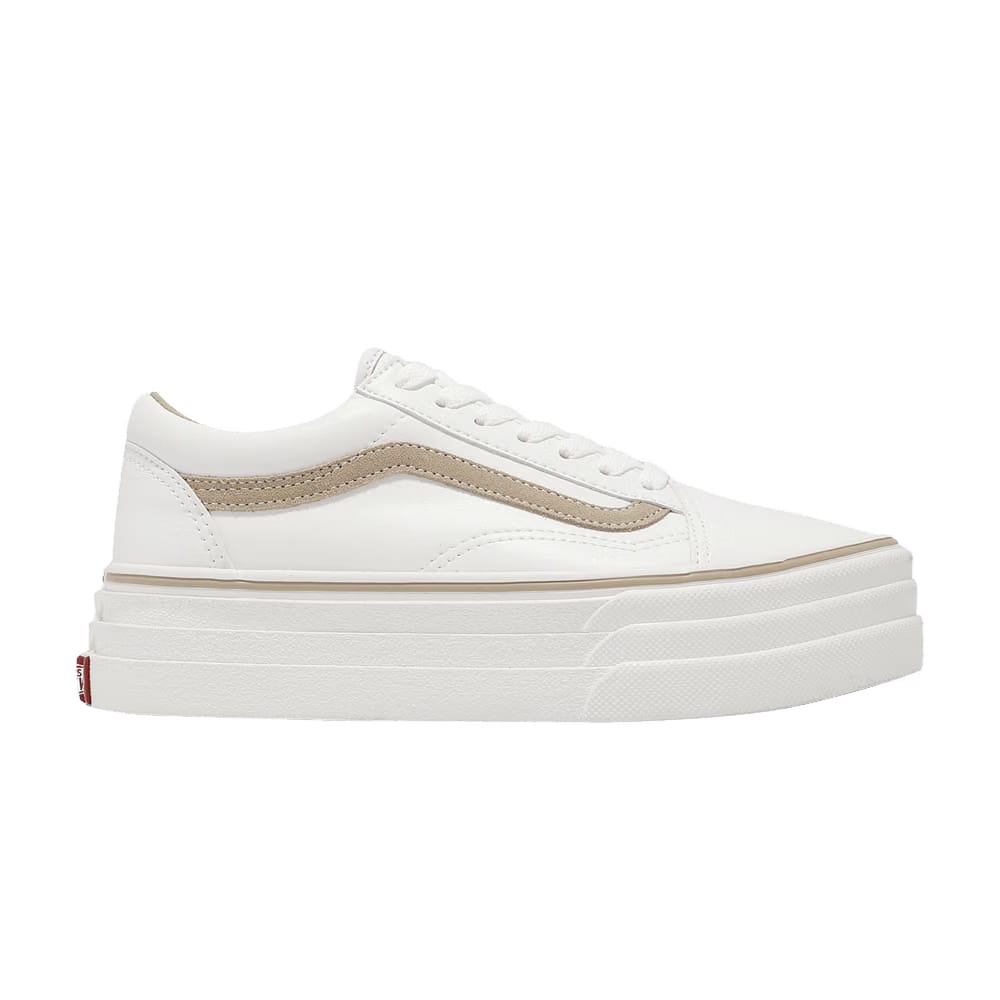 Vans V36CF Old Skool 3Sole White Beige