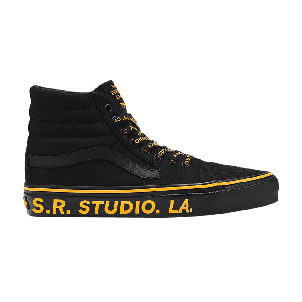 S.R. STUDIO. LA. CA. x Vans Sk8-Hi Reissue 38 Vibram Black Orange