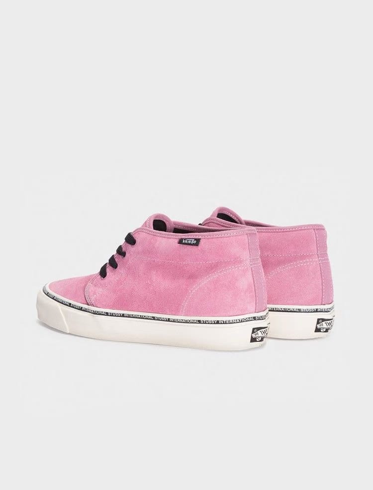 Stussy x Vans Chukka LX Rose