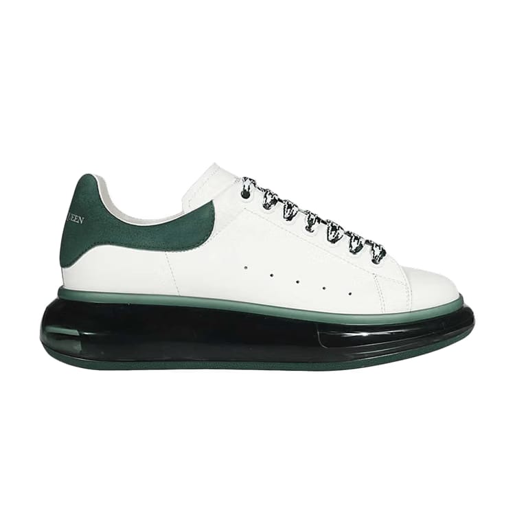 Alexander McQueen Oversized Sneaker White Bottle Green