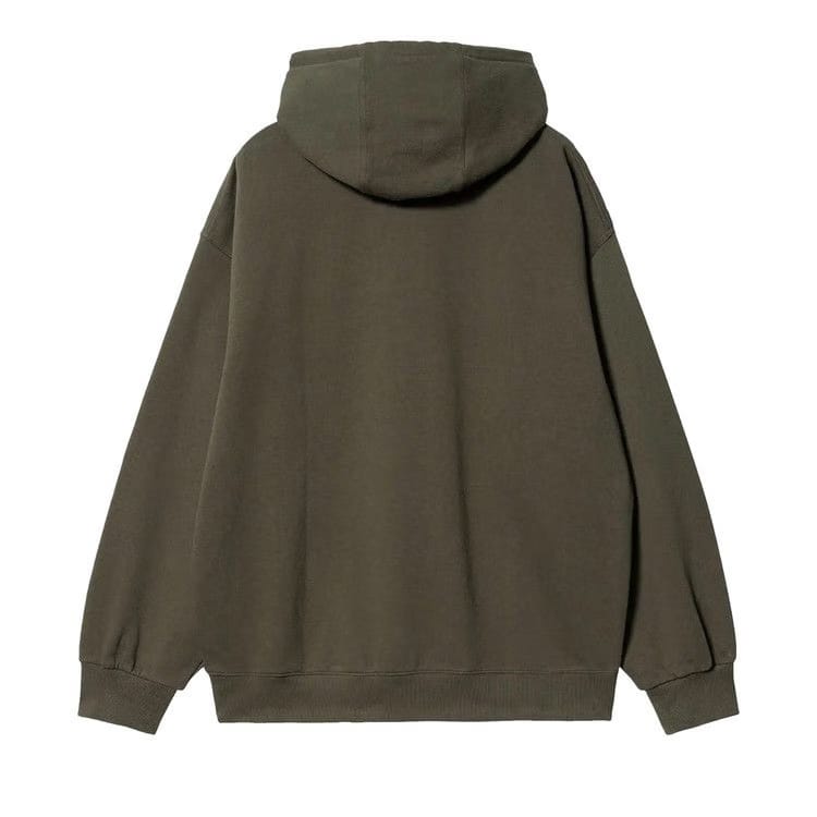 Carhartt WIP Hooded Wade Half Zip Sweatshirt Cypress