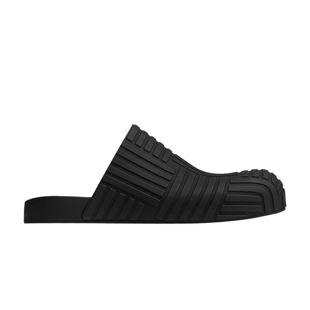 Bottega Veneta Rubber Clog Slide Black