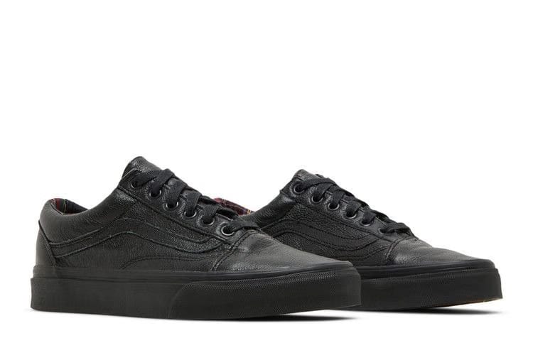 Vans Old Skool Leather Black Plaid