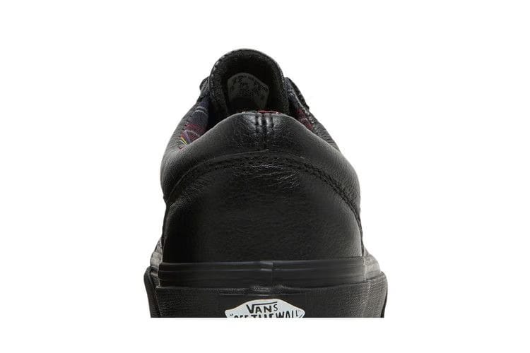 Vans Old Skool Leather Black Plaid