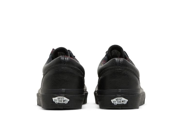 Vans Old Skool Leather Black Plaid