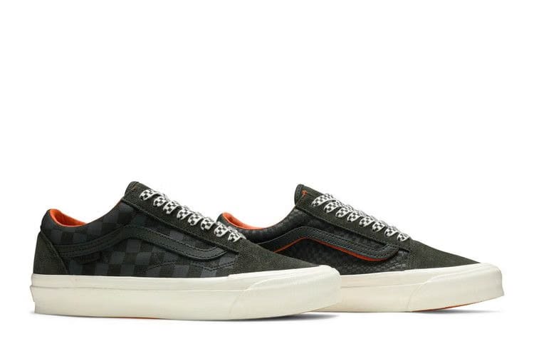 Porter-Yoshida & Co. x Vans OG Old Skool LX Green Floral Checkerboard