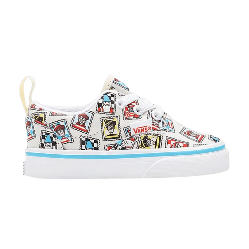 Vans Where's Waldo? x Era Elastic Lace Toddler Postage