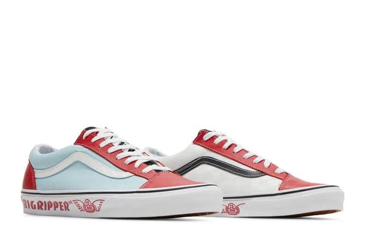 SE Bikes x Vans Style 36 Big Ripper - Red Plume Reflective