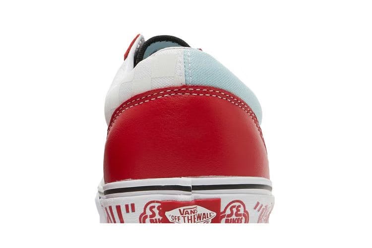 SE Bikes x Vans Style 36 Big Ripper - Red Plume Reflective