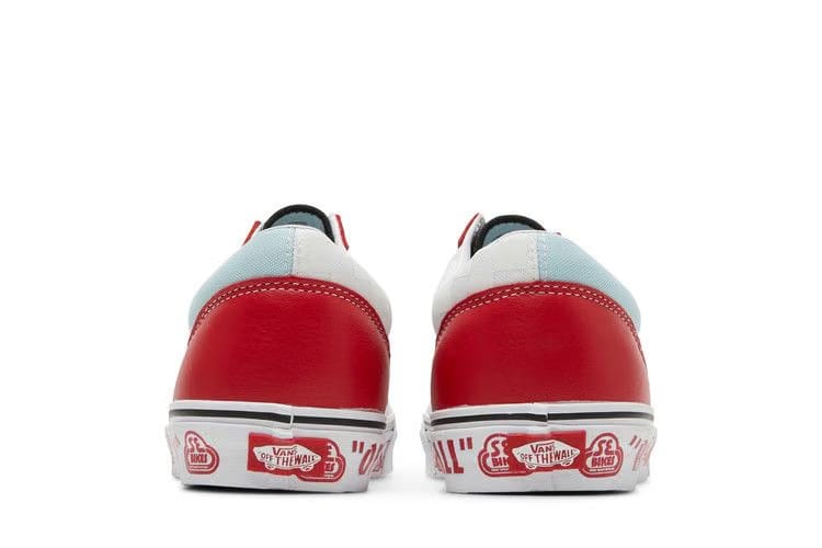 SE Bikes x Vans Style 36 Big Ripper - Red Plume Reflective