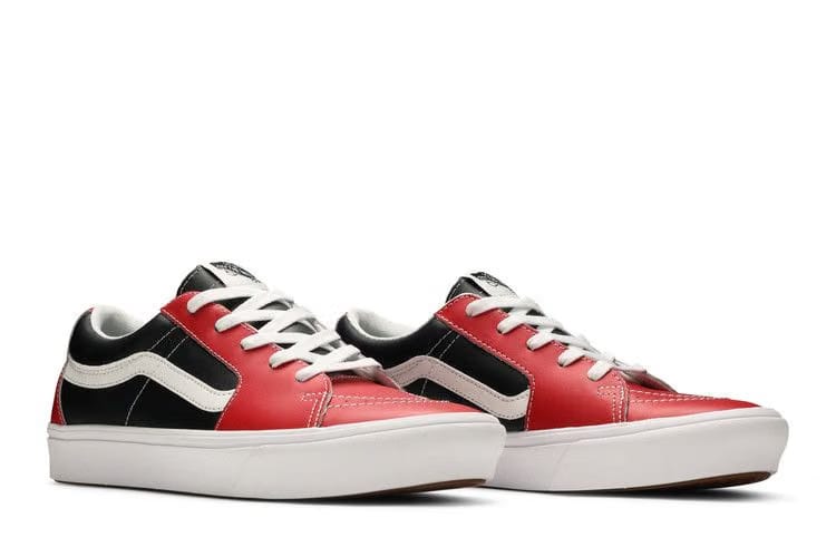 Vans Sk8-Low ComfyCush Leather - Red