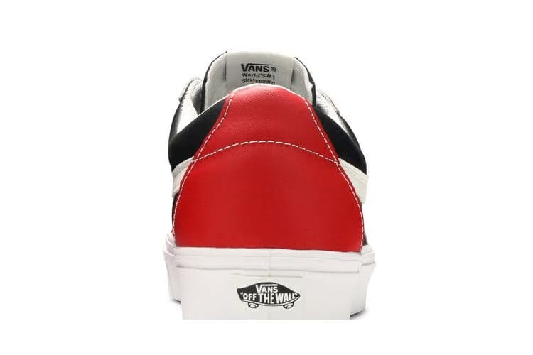 Vans Sk8-Low ComfyCush Leather - Red