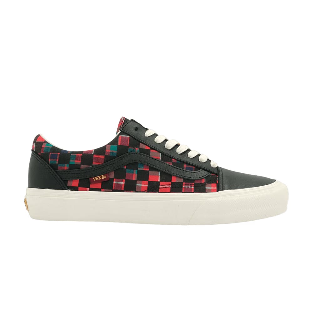 Baracuta x Vans Old Skool VLT LX Black Tartan Checkerboard