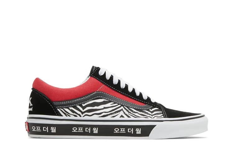 Vans Old Skool Korean Typography