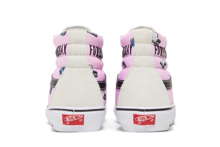 Cali Thornhill Dewitt x Vans Vault Sk8-Hi LX Pink Doomsday Foreplay
