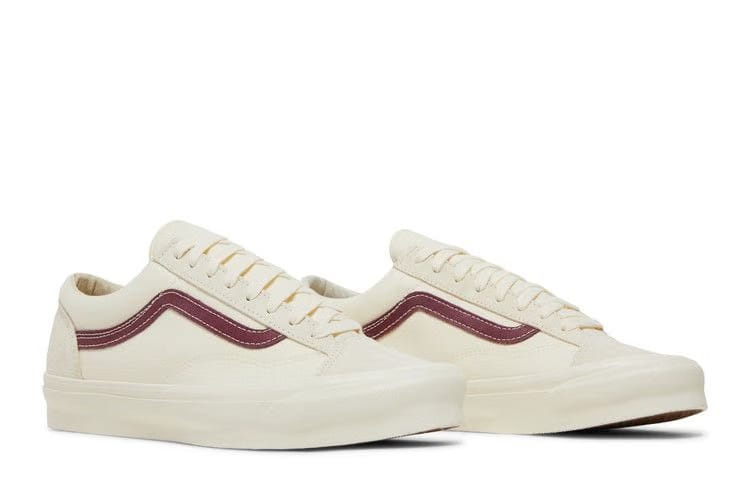 Vans OG Style 36 LX Classic White Pomegranate