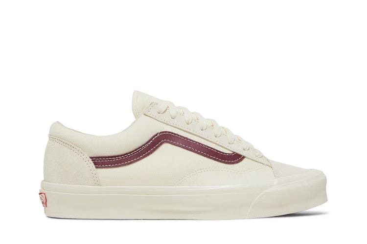 Vans OG Style 36 LX Classic White Pomegranate