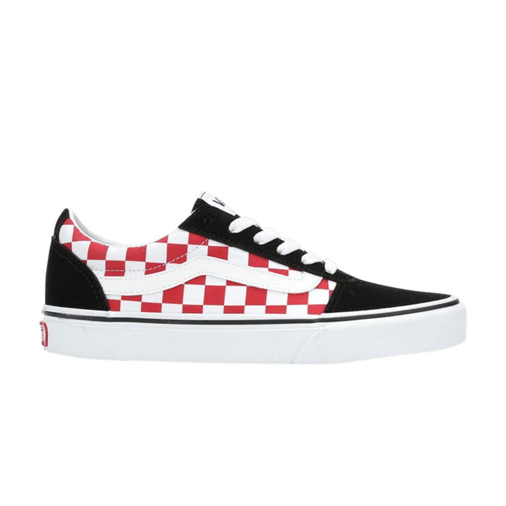 Vans Ward Checkerboard - Tango Red