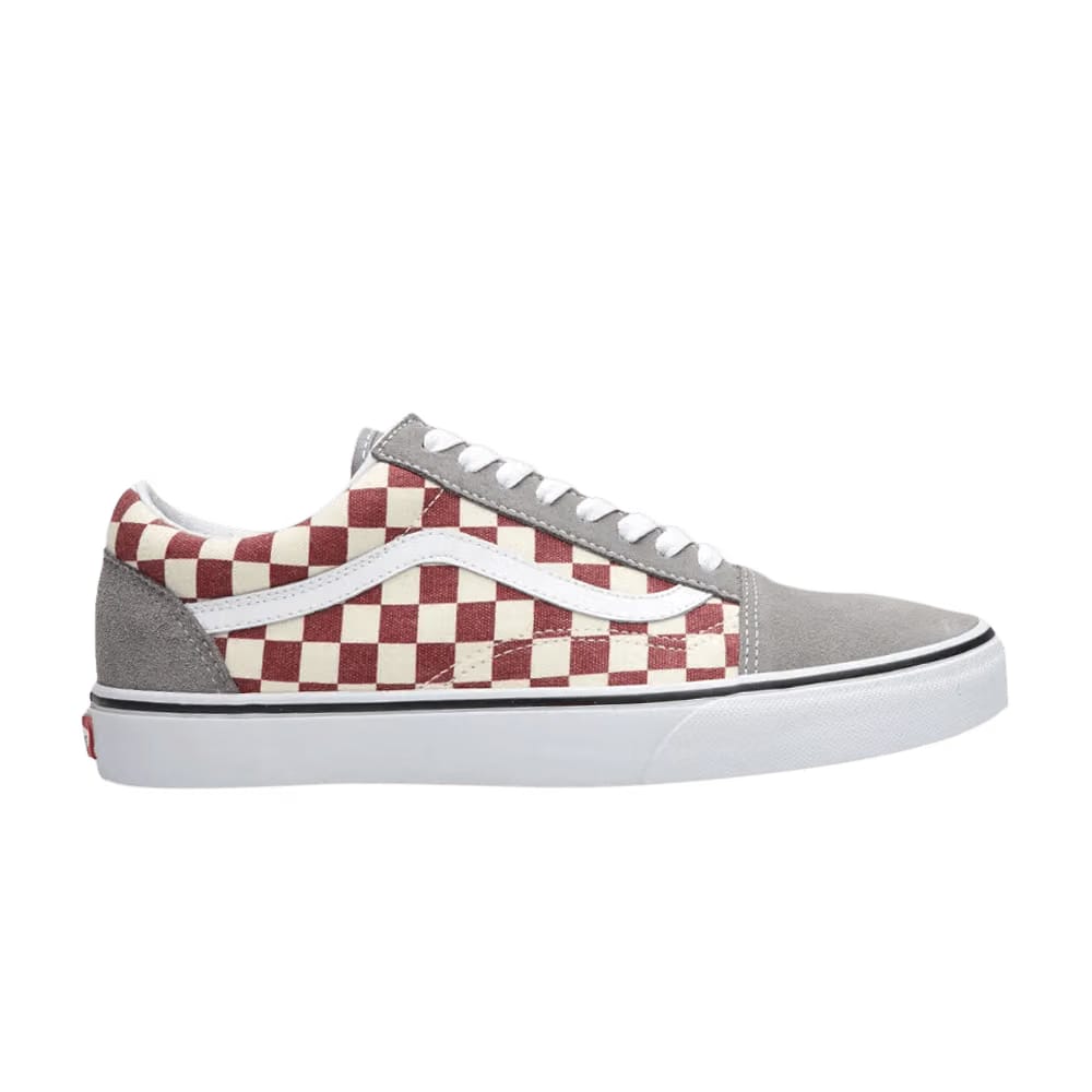 Vans Old Skool Checkerboard - Frost Grey Rhubarb