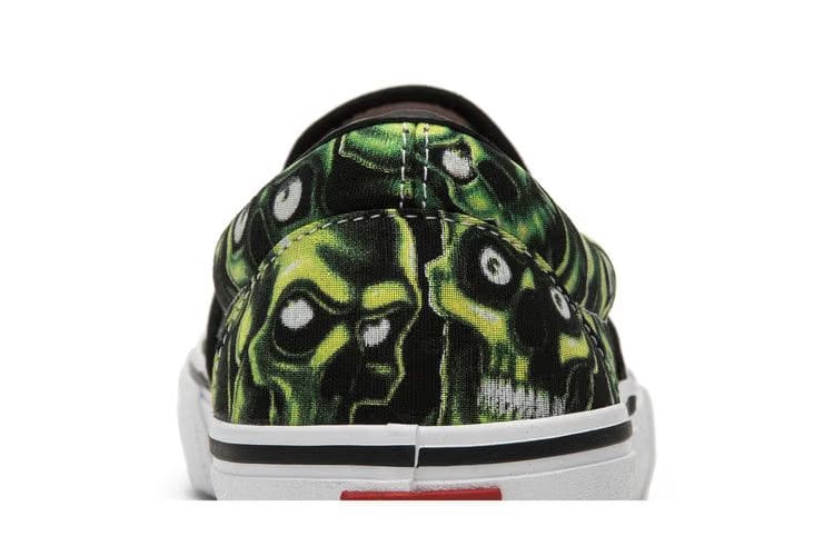 Supreme x Vans Slip-On Glow-In-The-Dark Skull Pile