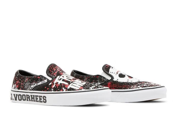 House of Terror x Vans Classic Slip-On Friday The 13th