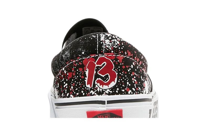 House of Terror x Vans Classic Slip-On Friday The 13th