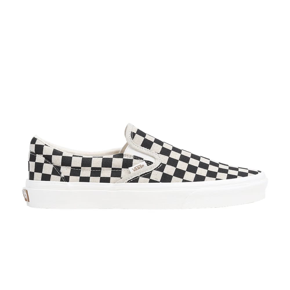 Vans Classic Slip-On Eco Theory - Black White Checkerboard