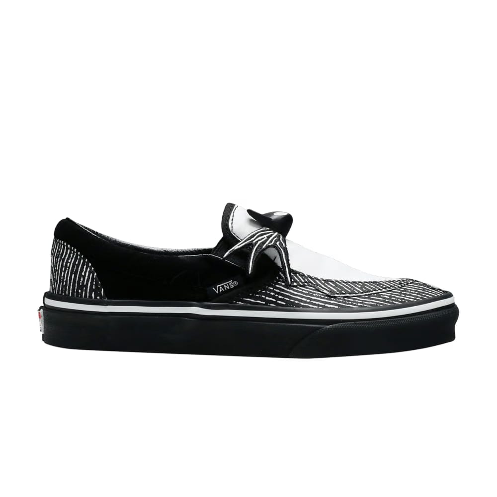 The Nightmare Before Christmas x Vans Classic Slip-On Jack Skellington Bowtie