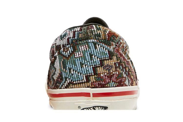 Nigel Cabourn x Vans OG Classic Slip-On LX Carpet Green Mix