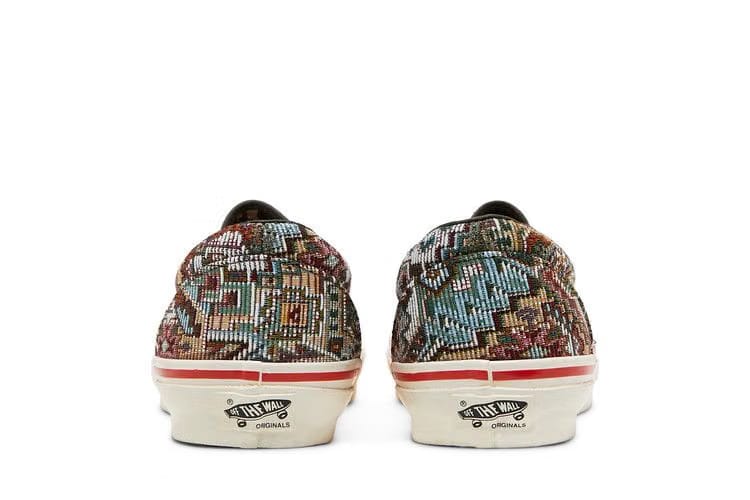 Nigel Cabourn x Vans OG Classic Slip-On LX Carpet Green Mix