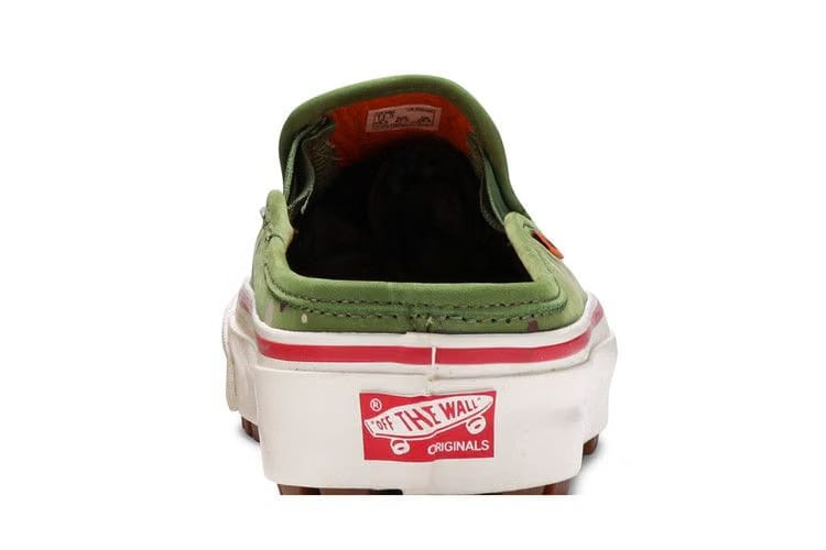 LQQK Studios x Vans OG Mule LX Circle V - Splatter Green