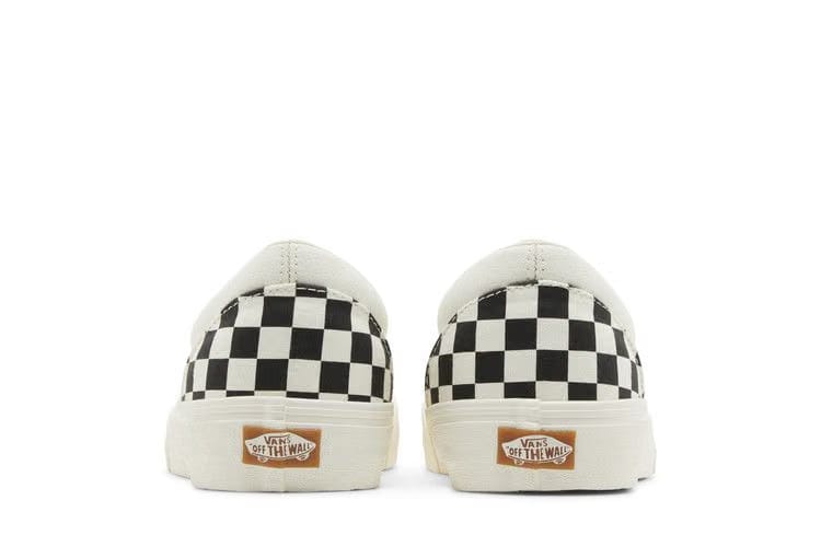 Vans Slip-On VR3 Black Marshmallow Checkerboard