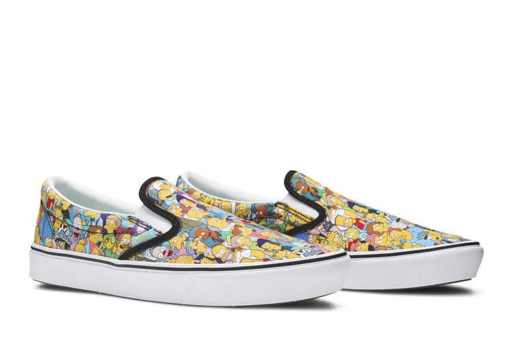 Vans The Simpsons x ComfyCush Slip-On Springfield