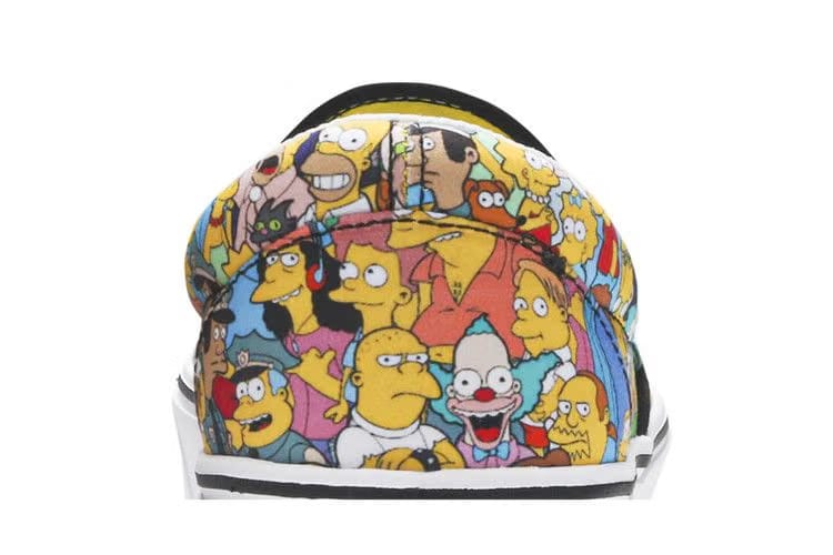 Vans The Simpsons x ComfyCush Slip-On Springfield