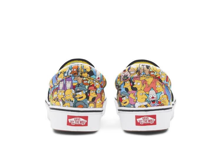 Vans The Simpsons x ComfyCush Slip-On Springfield
