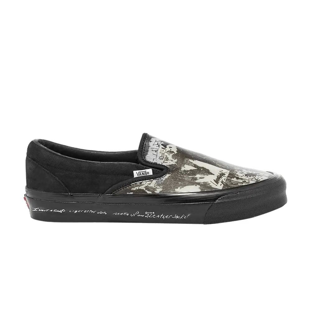 Vans Raised By Wolves x OG Classic Slip-On LX Black Wall