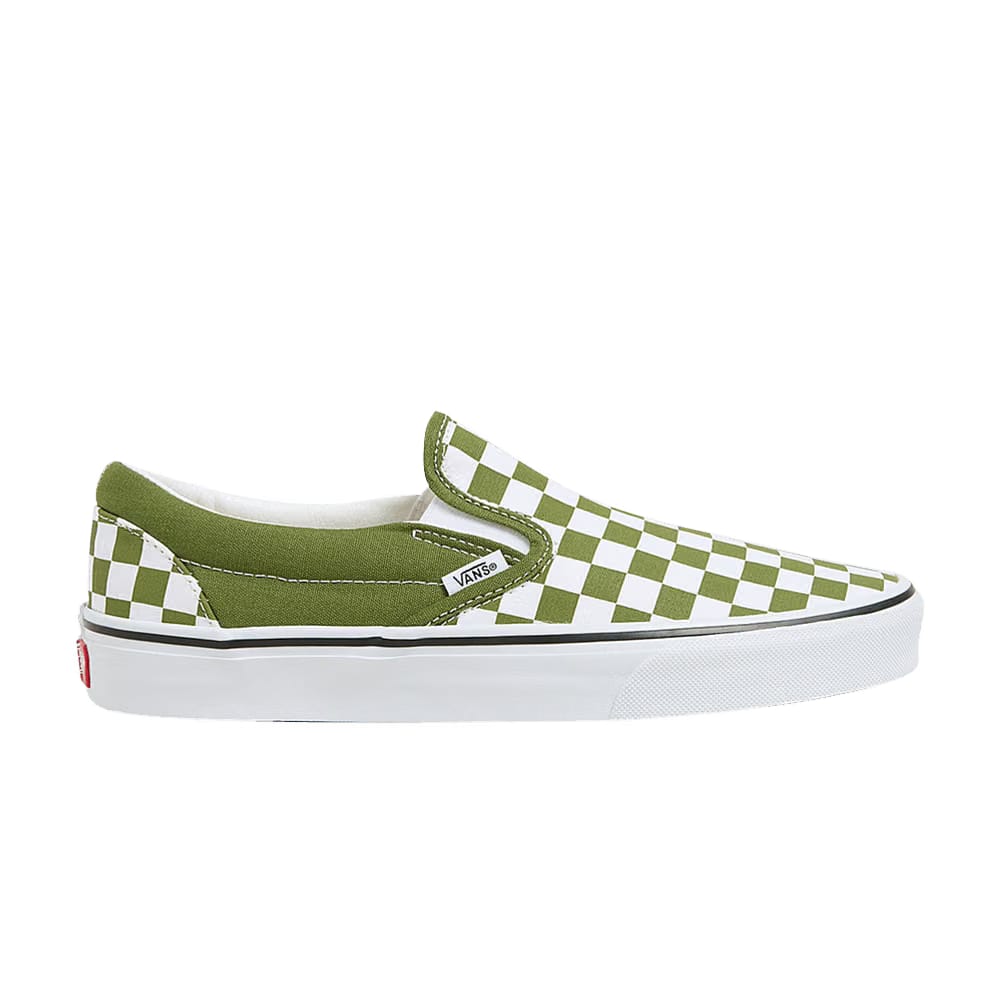 Vans Classic Slip-On Color Theory Checkerboard - Pesto