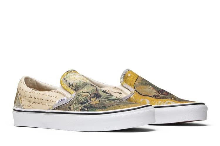 Vincent Van Gogh x Vans Slip-On Skull