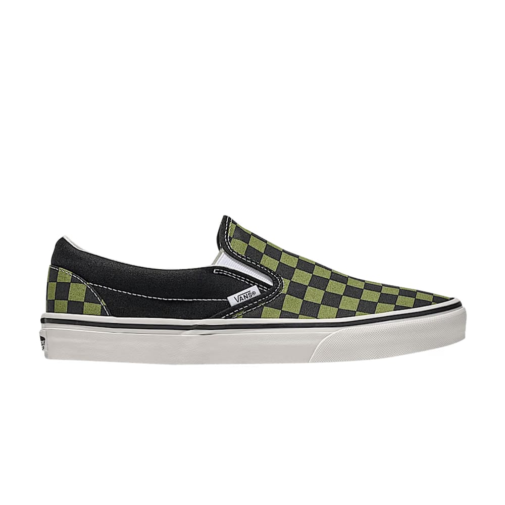 Vans Classic Slip-On Checkerboard - Loden Green