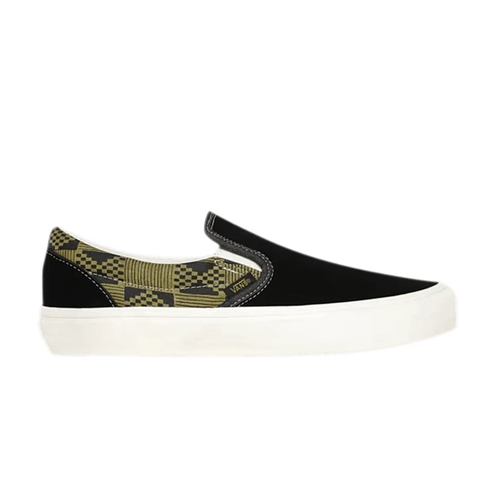 Michael February x Vans Classic Slip-On SF African Artwork